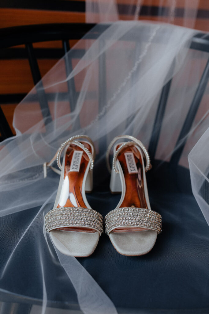 sparkly wedding shoes
